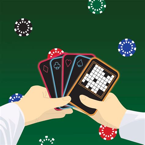 A stake in the game of poker Crossword Clue .